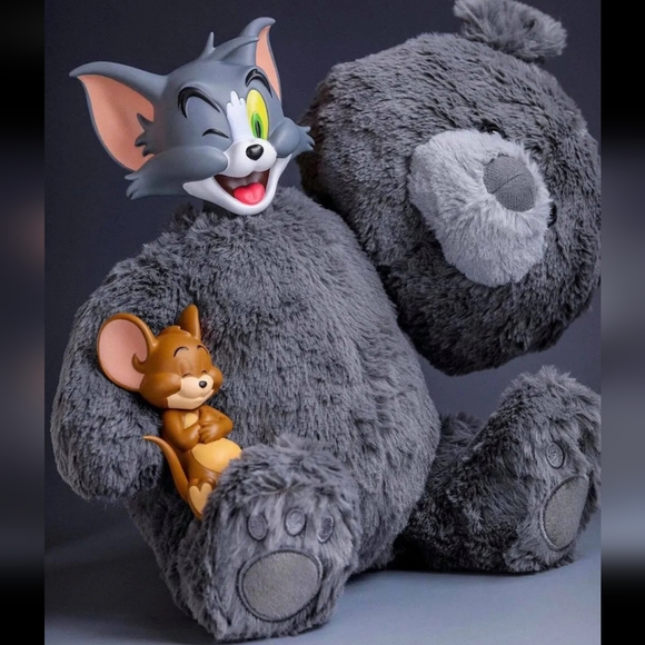 Tom and Jerry Soap Studio Figure Plush Teddy Bear - Picture 2 of 15